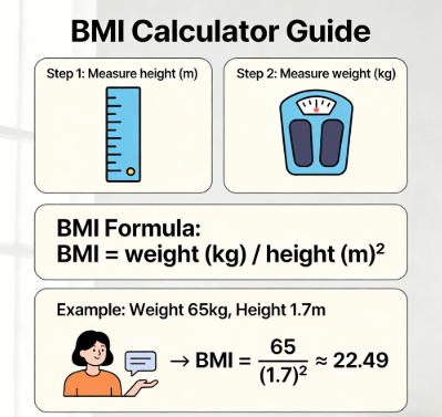 BMI Calculator Guide: Visual Guide to Using BMI Calculator Accurately, Measuring Height & Weight, and Interpreting Results