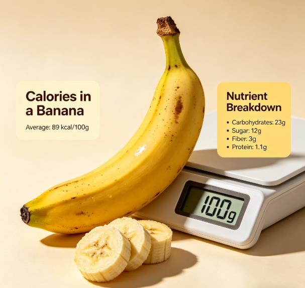 Banana Calories by Size and Ripeness, Nutrition Facts and Healthy Snack Guide for Workout and Weight Loss