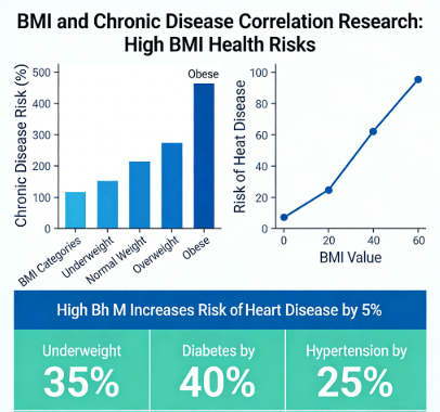 Understanding BMI Correlation with Chronic Disease Health Risks