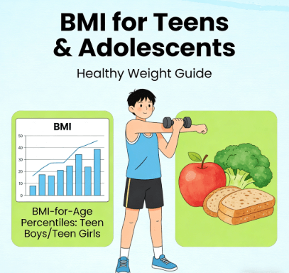 bmi for teens adolescents - cdc percentile chart and healthy weight guide for teenage boys and girls
