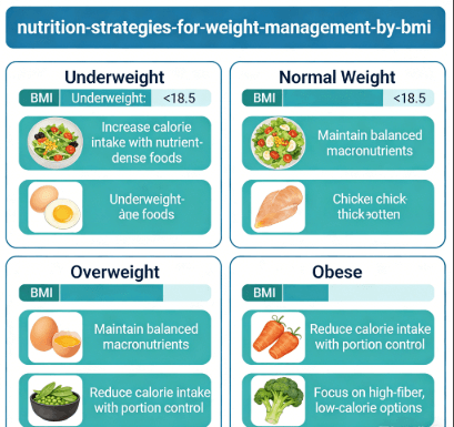 Exercise Routines for Underweight, Normal, Overweight, Obese BMI Categories