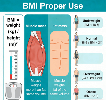 BMI Proper Use — Limitations and Healthy Weight Check How to use BMI properly: limitations and healthy weight check guide