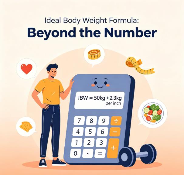 Ideal body weight formula guide: calculation examples and healthy weight range for adults