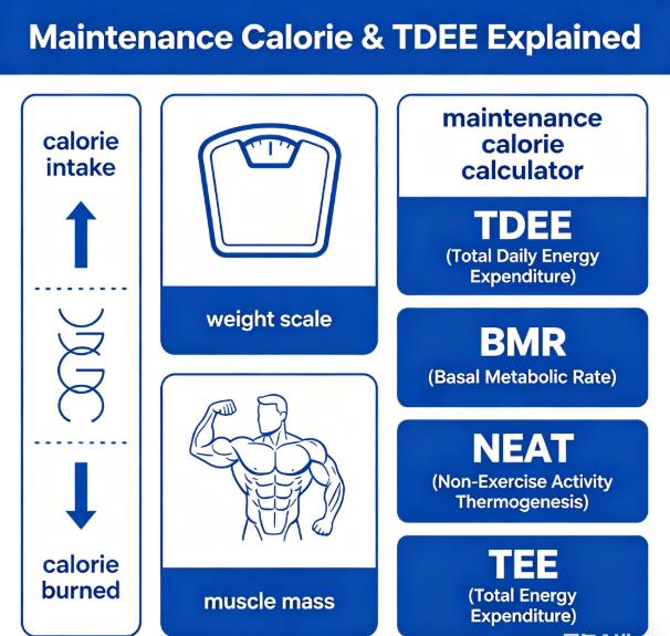 Maintenance Calorie Calculator Guide: How to Find True TDEE and BMR for Stable Weight Maintenance