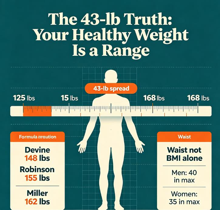 The 43‑lb Truth: Your Healthy Weight Is a Range