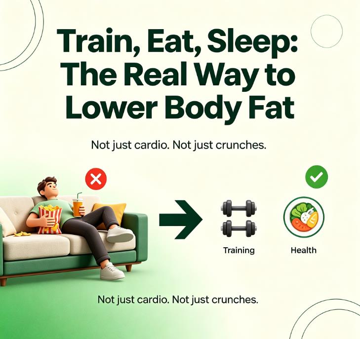 Train, Eat, Sleep: The Real Way to Lower Body Fat