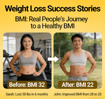 weight loss success stories bmi - real people sarah and mike journey to healthy bmi with bmi calculator