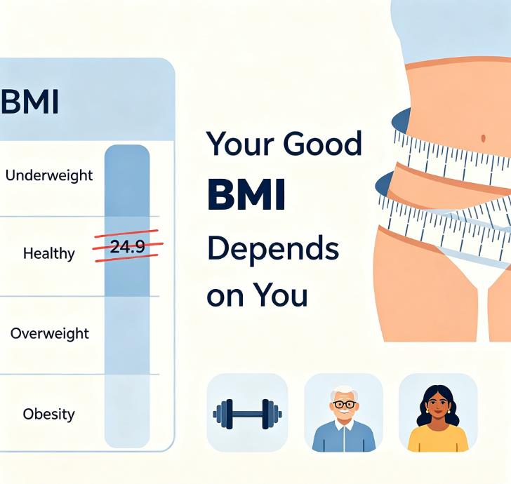 Good BMI number explained: why 24.9 is not the goal for everyone Good BMI number explained: why 24.9 is not the goal for everyone